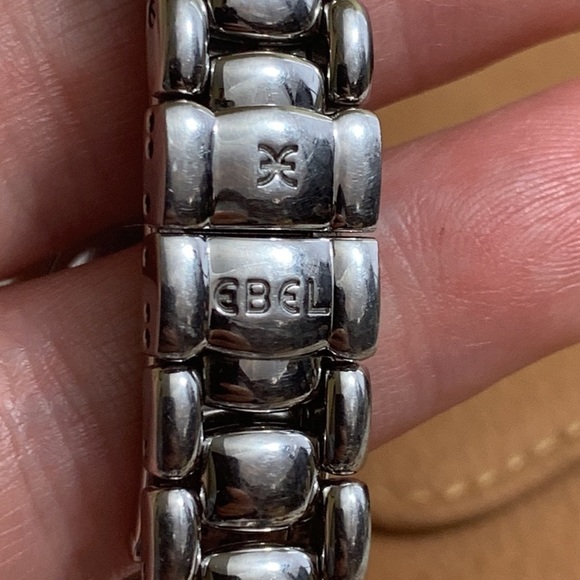Ebel Beluga Diamond Quartz 26mm Steel .70 CW Glossy Stainless Steel Watch +Case main image 11
